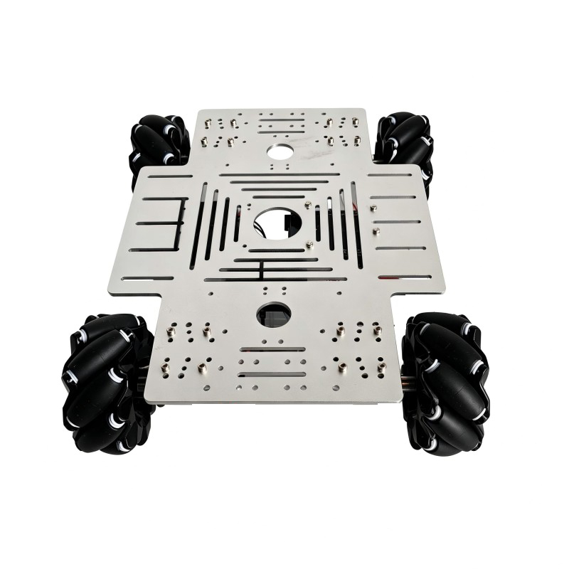 Robotic Arm Kit Arduino - 15Kg Load 4WD Mecanum Wheel Robot