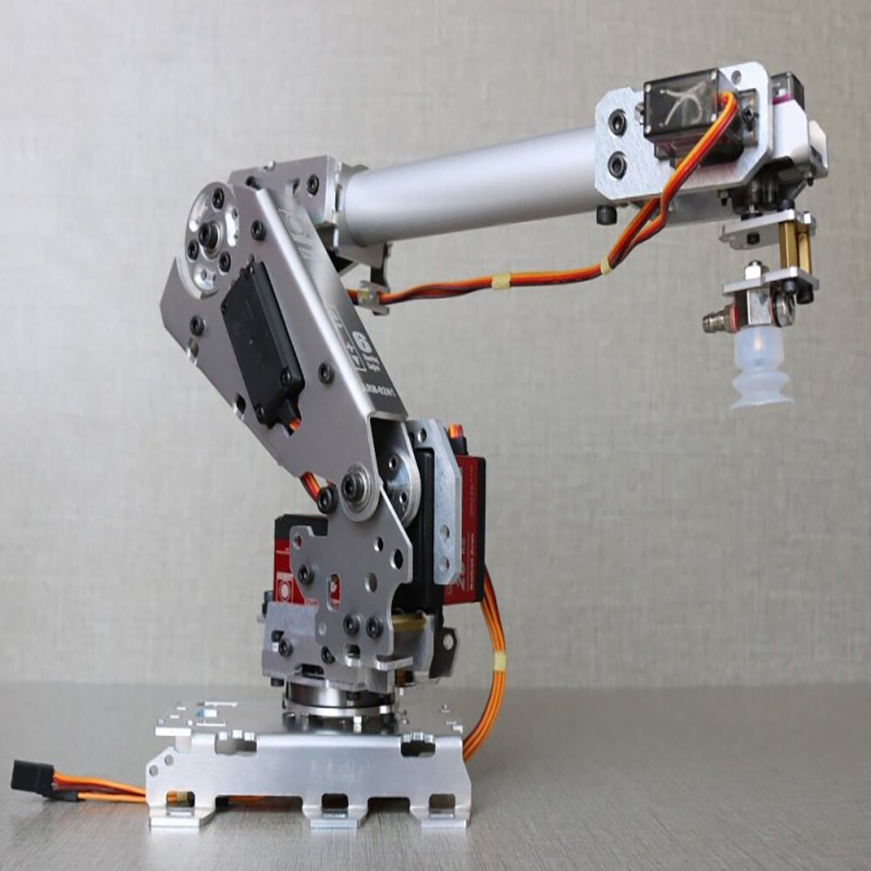 Robotic Arm Kit Arduino - 7 Dof Large Suction Air Pump