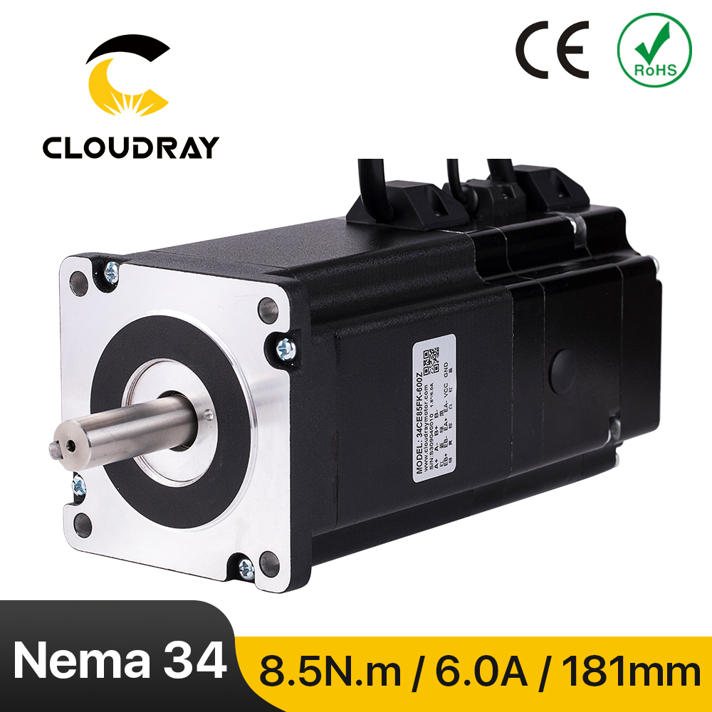 Stepper Motor Nema 34 Closed Loop - Cloudray Nema 34 Closed Loop Motor