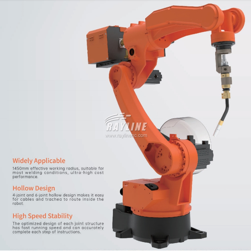 Industrial Robot Arm 20Kg Payload - Industrial Robots Arm 6 Axis Programmable