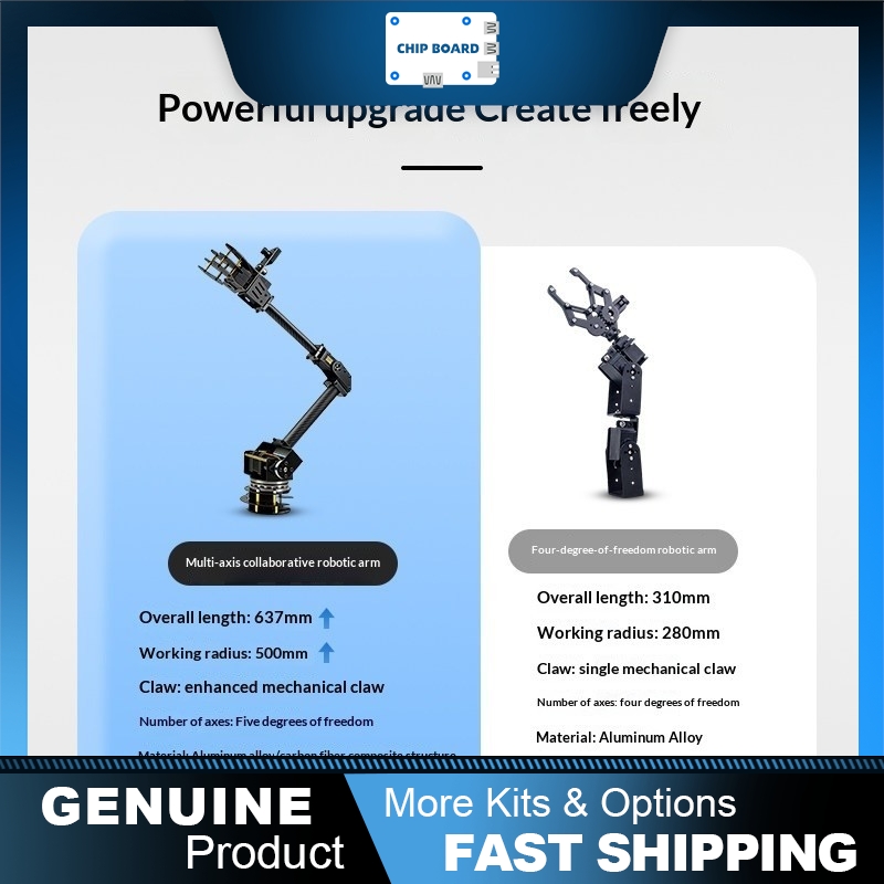 Robot Arm 5 Dof Servo - XiaoR 5-DOF Robotic Arm Kit with