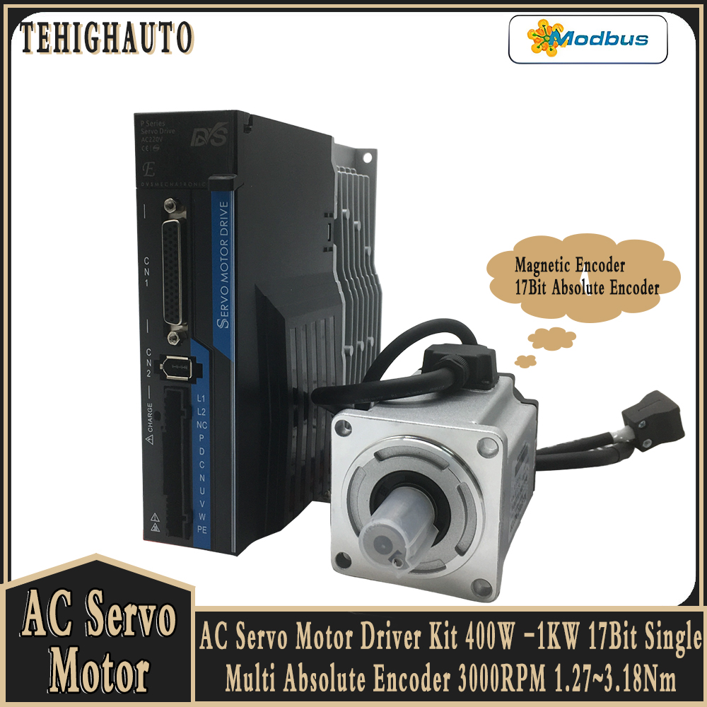 Servo Motor 750W Ac Driver - AC Servo Motor Driver Kit 400W/750W/1KW