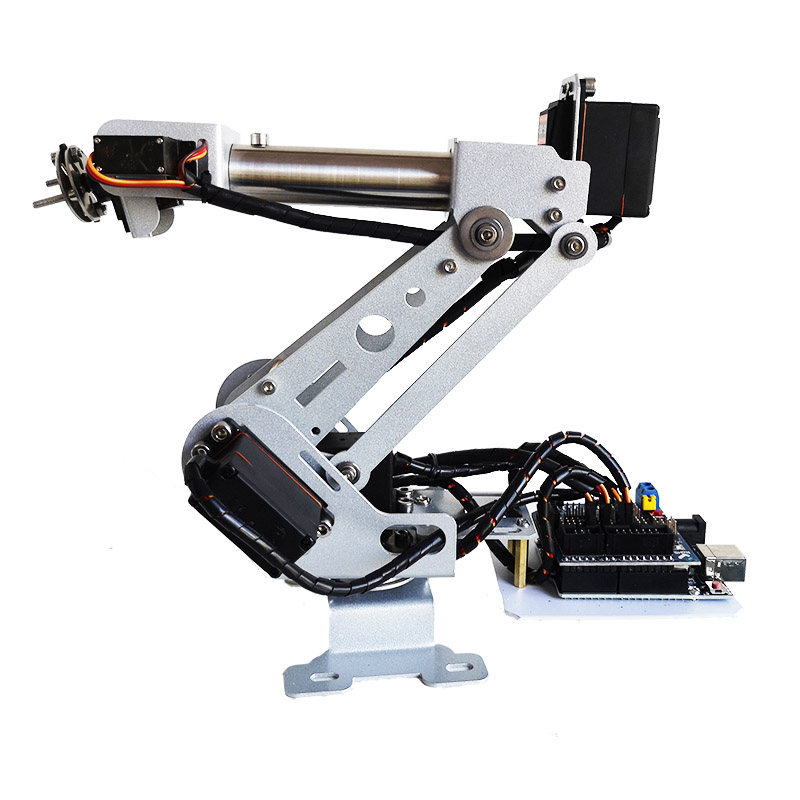 6 Dof Robotic Arm Stainless St - Robotic Arm Kit Arduino review and price