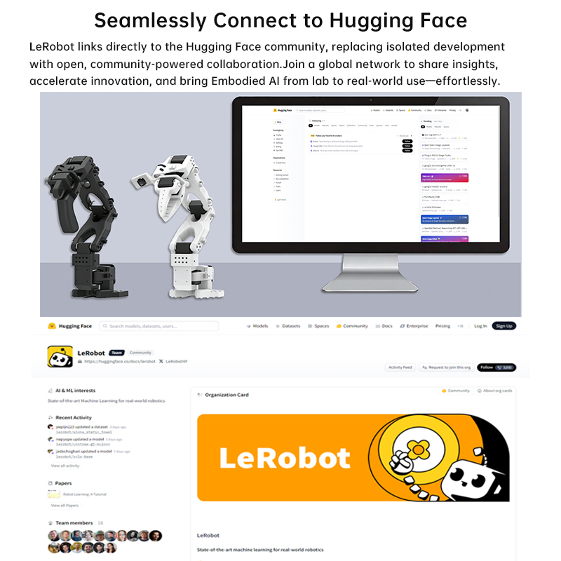 SO-ARM101 Kit (Pro) Low-Cost O - Robotic Arm 6 Axis Desktop review and price