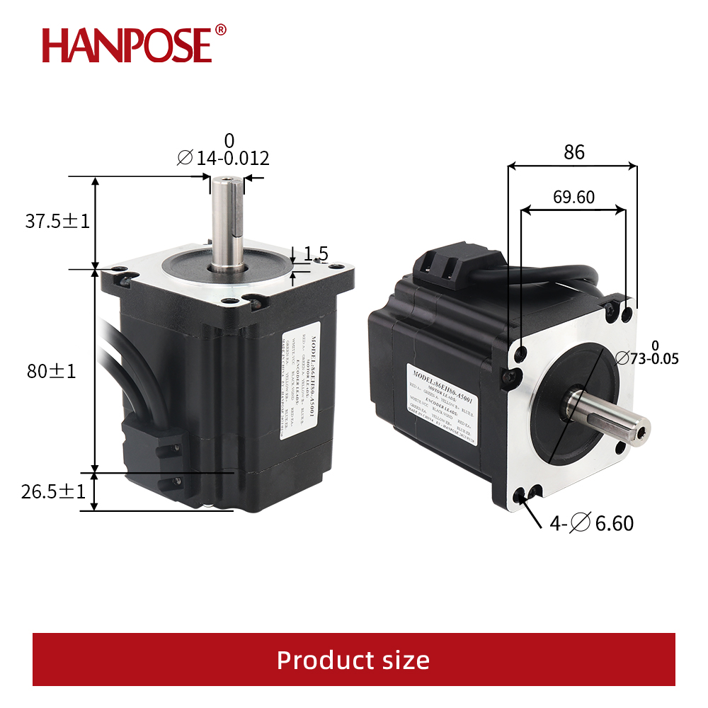 86EH80 Closed Loop NEMA34 6.0A - Stepper Motor Nema 34 Closed Loop review and price