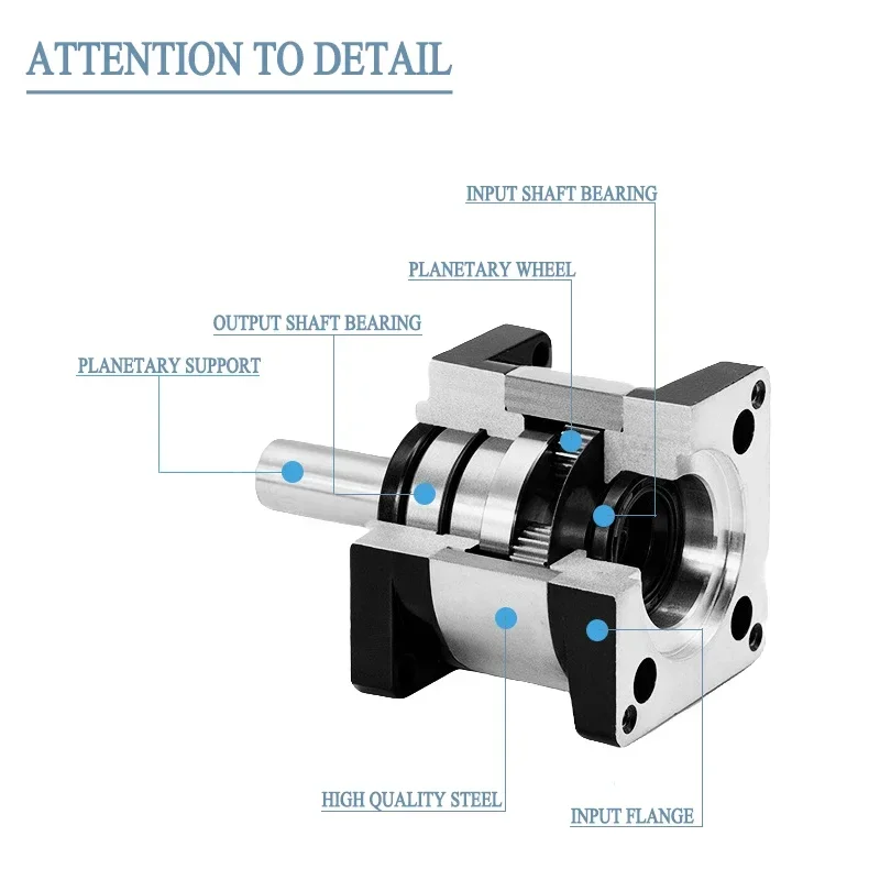 Planetary Gearbox 57 Motor TB6 - Planetary Gearbox Nema 23 review and price
