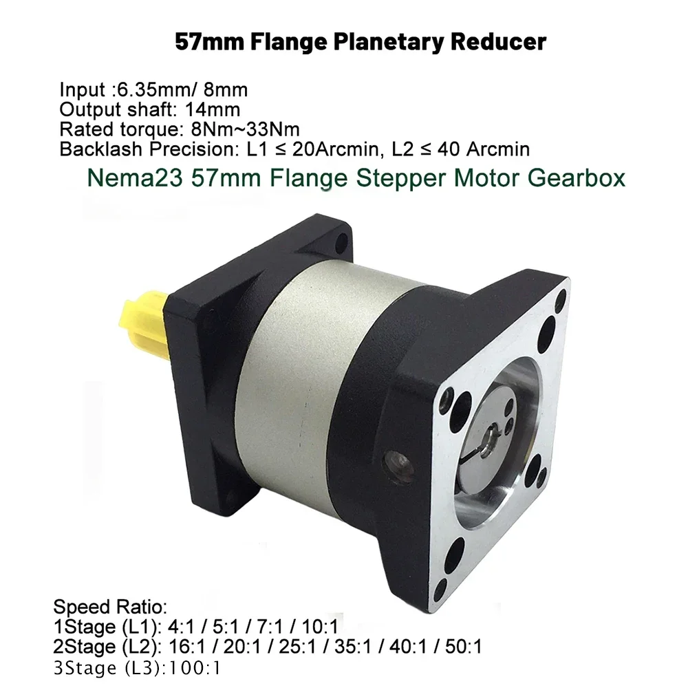 Planetary Gearbox 57 Motor TB6 - Planetary Gearbox Nema 23 review and price