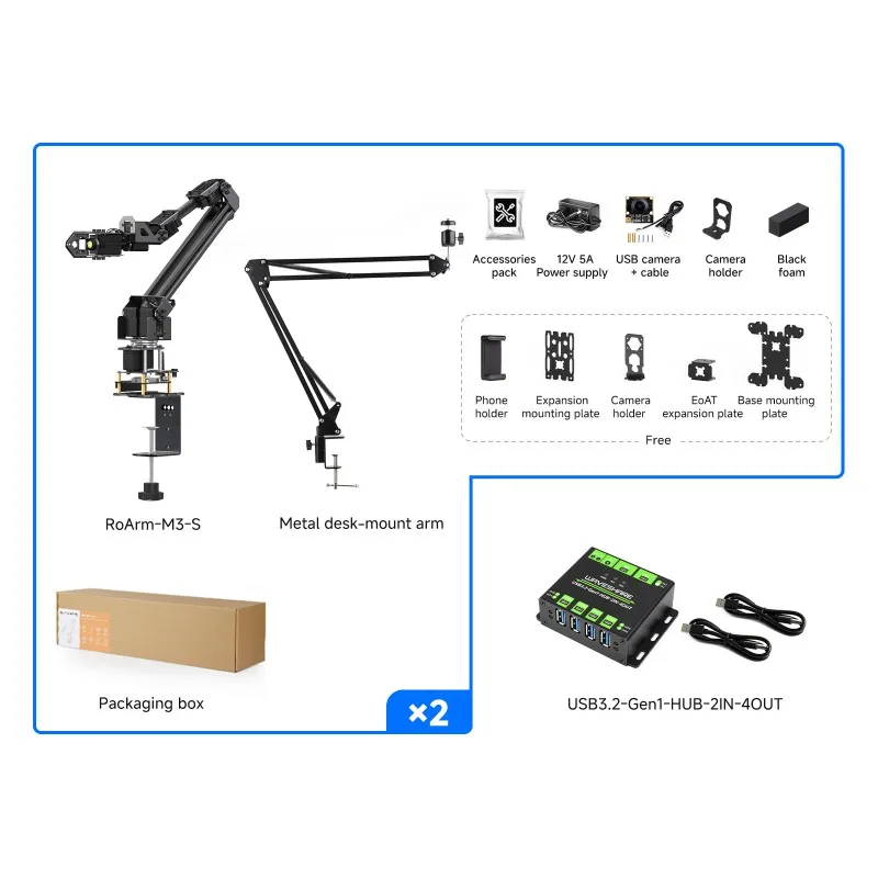 5 + 1 DOF High-Torque Serial B - Robot Arm 5 Dof Servo review and price