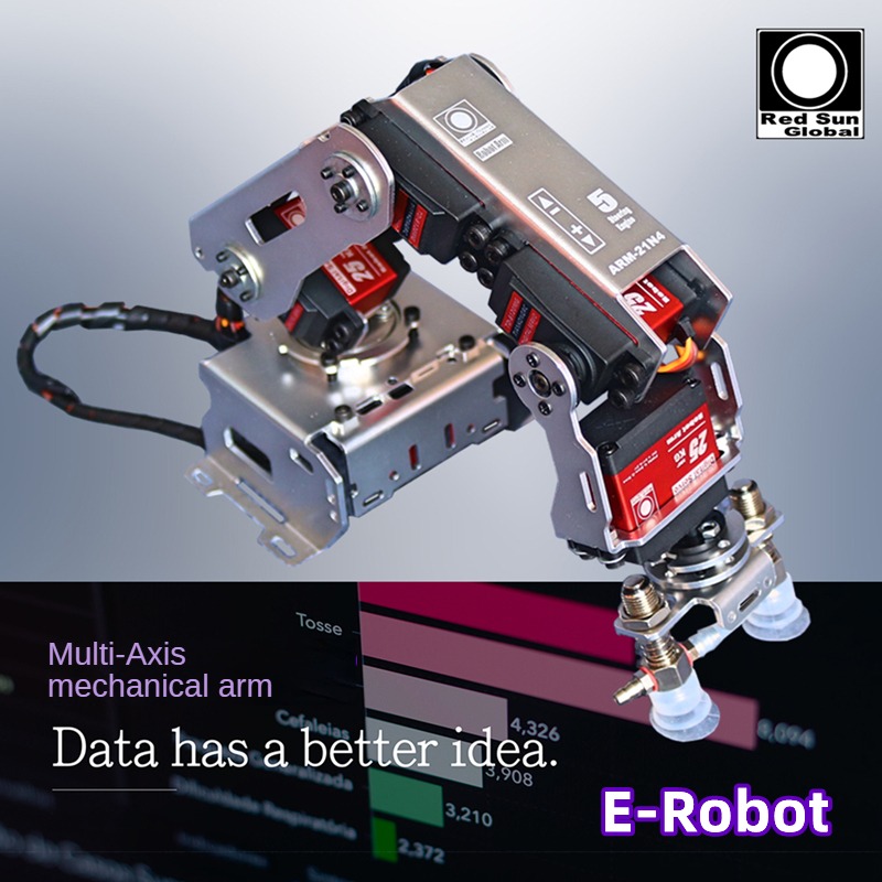 5 DOF Robot Arm Industrial Rob - Robot Arm 5 Dof Servo review and price