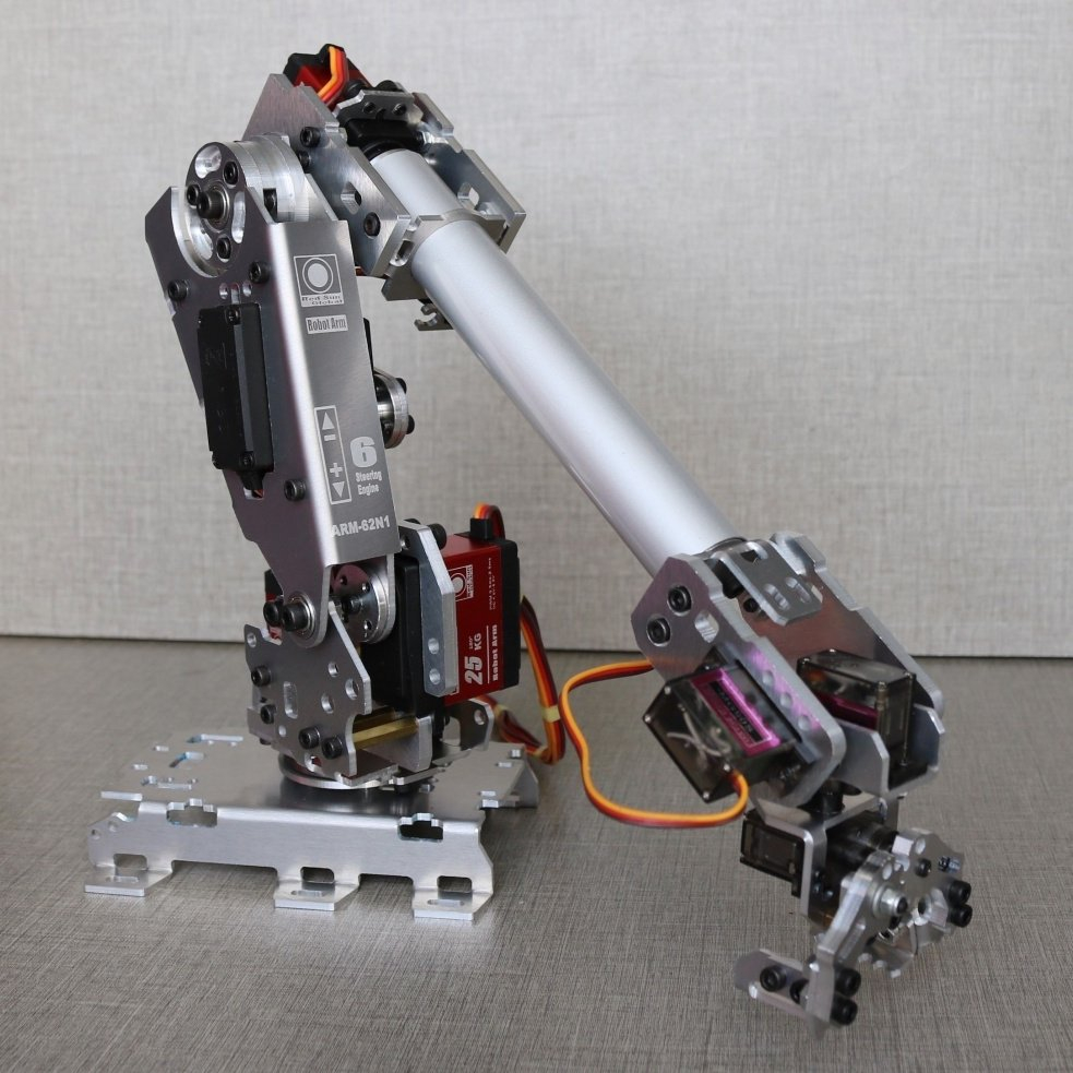 7 Dof Large Suction Air Pump R - Robotic Arm Kit Arduino review and price
