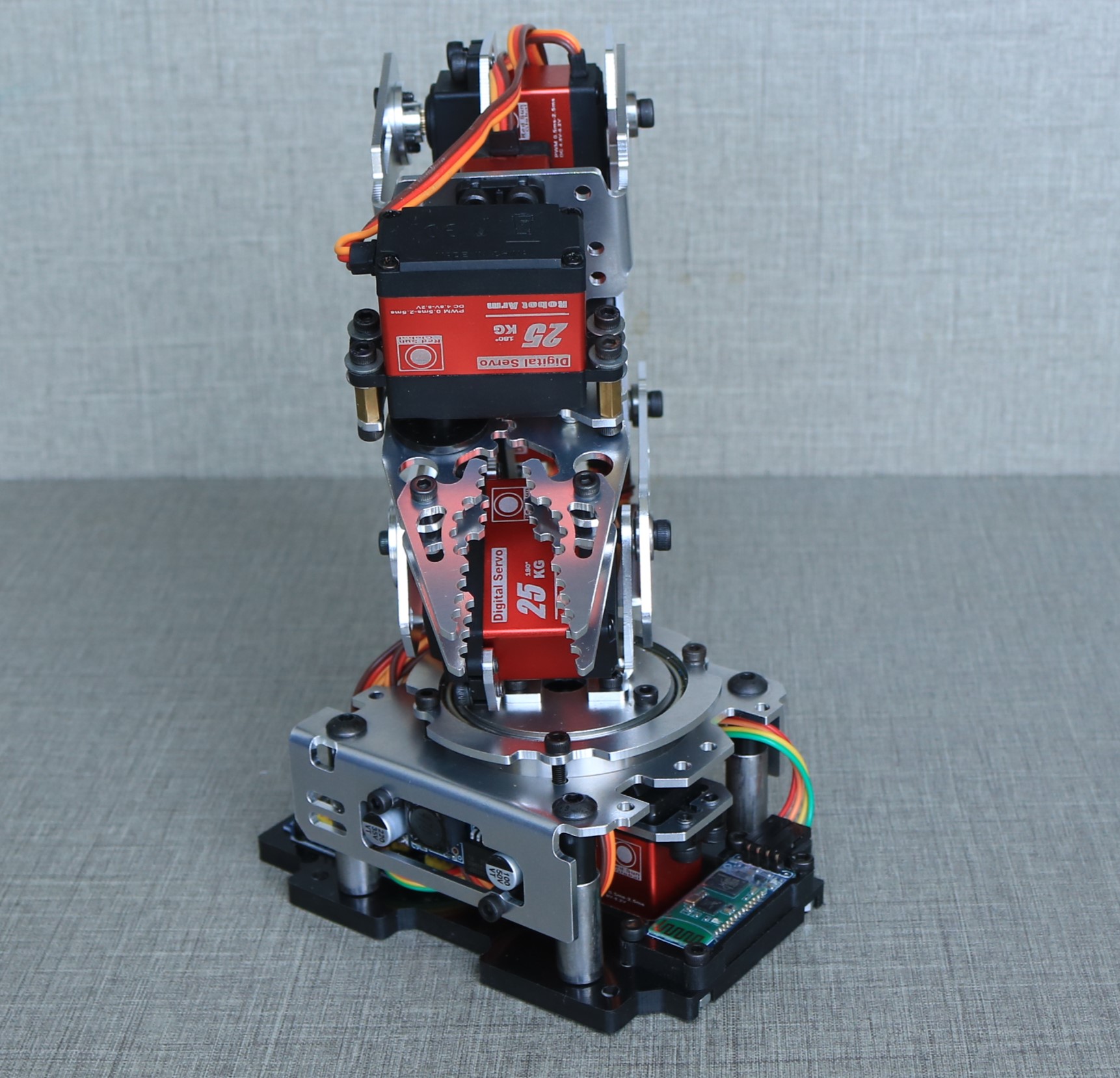 6 Axis Metal Robotic Arm Mobil - Robotic Arm Kit Arduino review and price