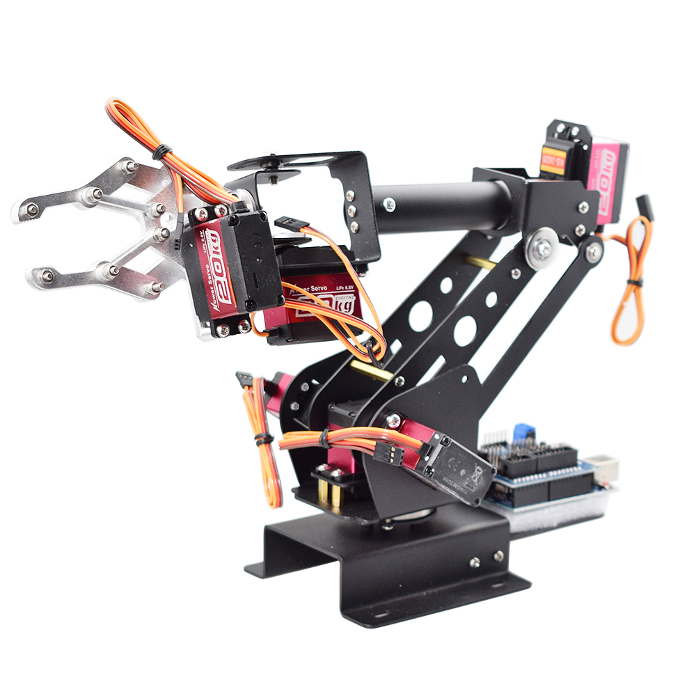 Ps2 Control 6 DOF Robotic Arm  - Robotic Arm Kit Arduino review and price