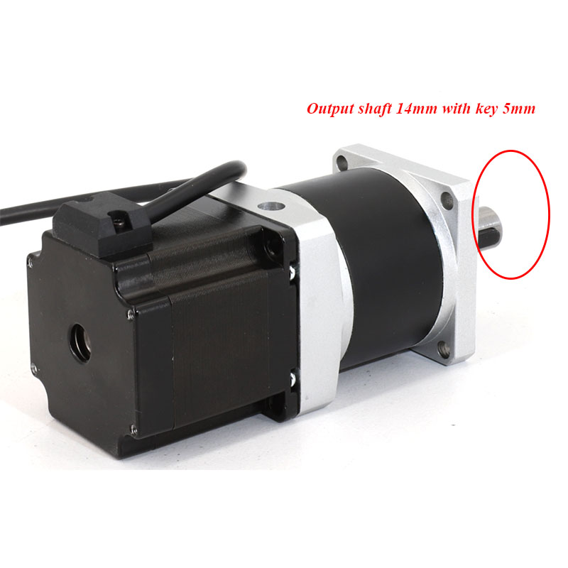 Nema 23 1.2N.m Geared Stepper  - Planetary Gearbox Nema 23 review and price