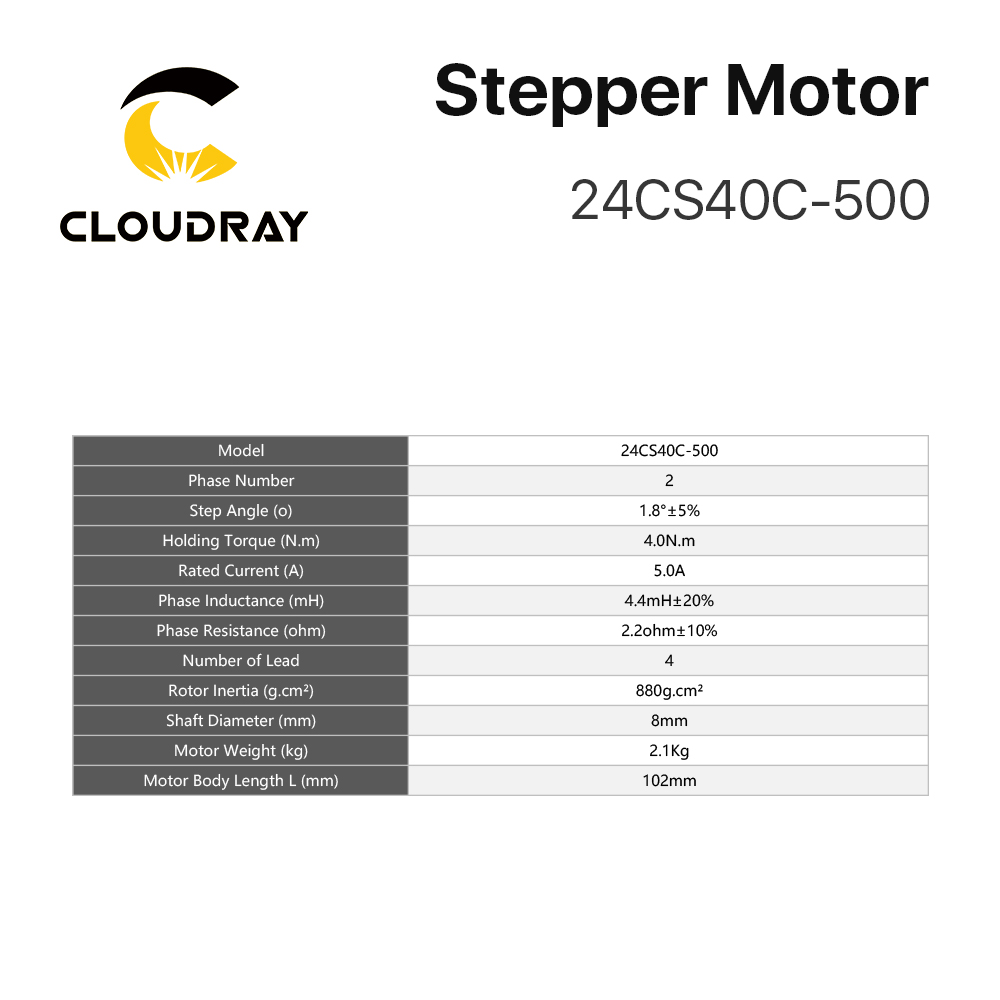 Cloudray Nema 24 Stepper Motor - Stepper Motor Nema 34 Closed Loop review and price