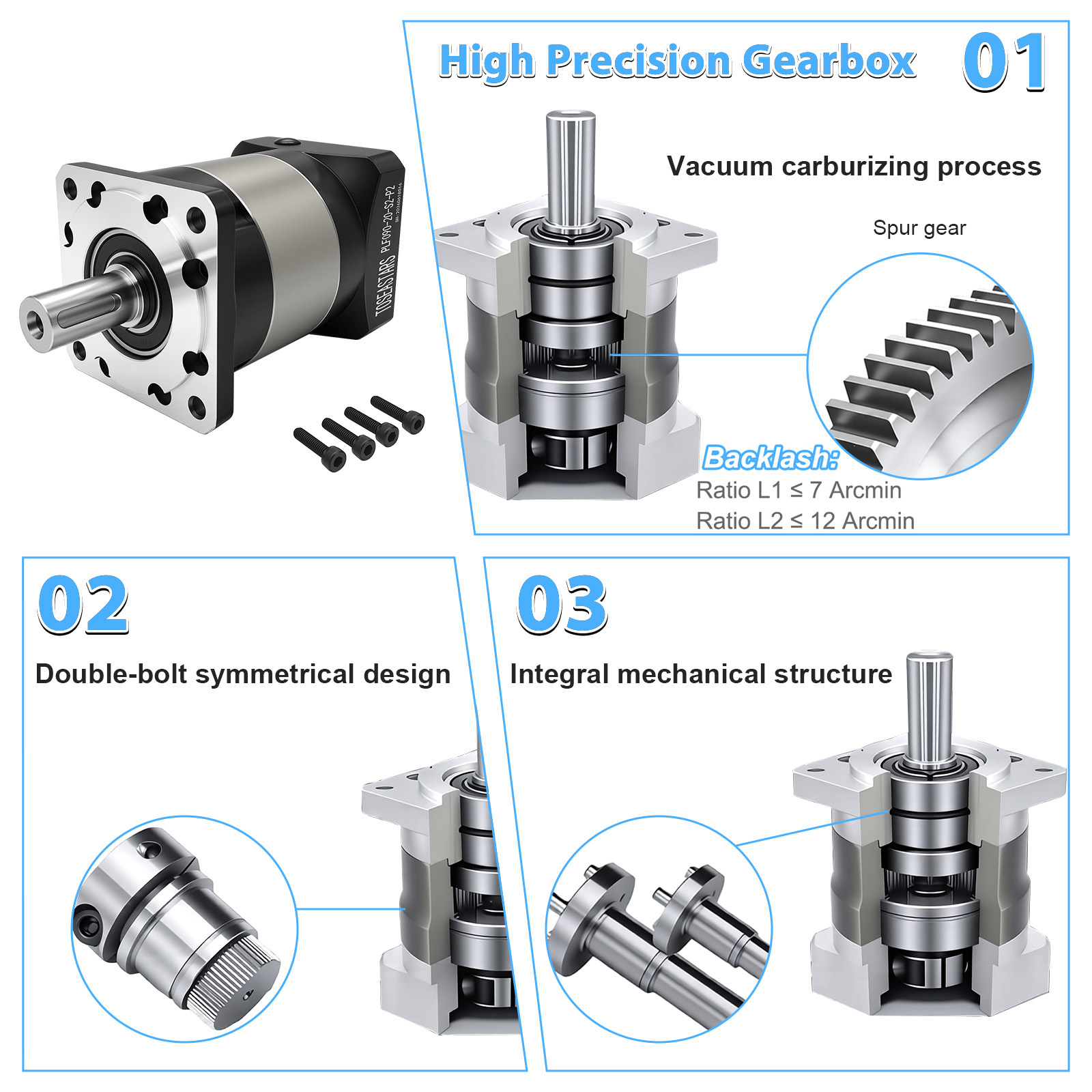 Nema17 Nema23 Nema34 Planetary - Planetary Gearbox Nema 23 review and price