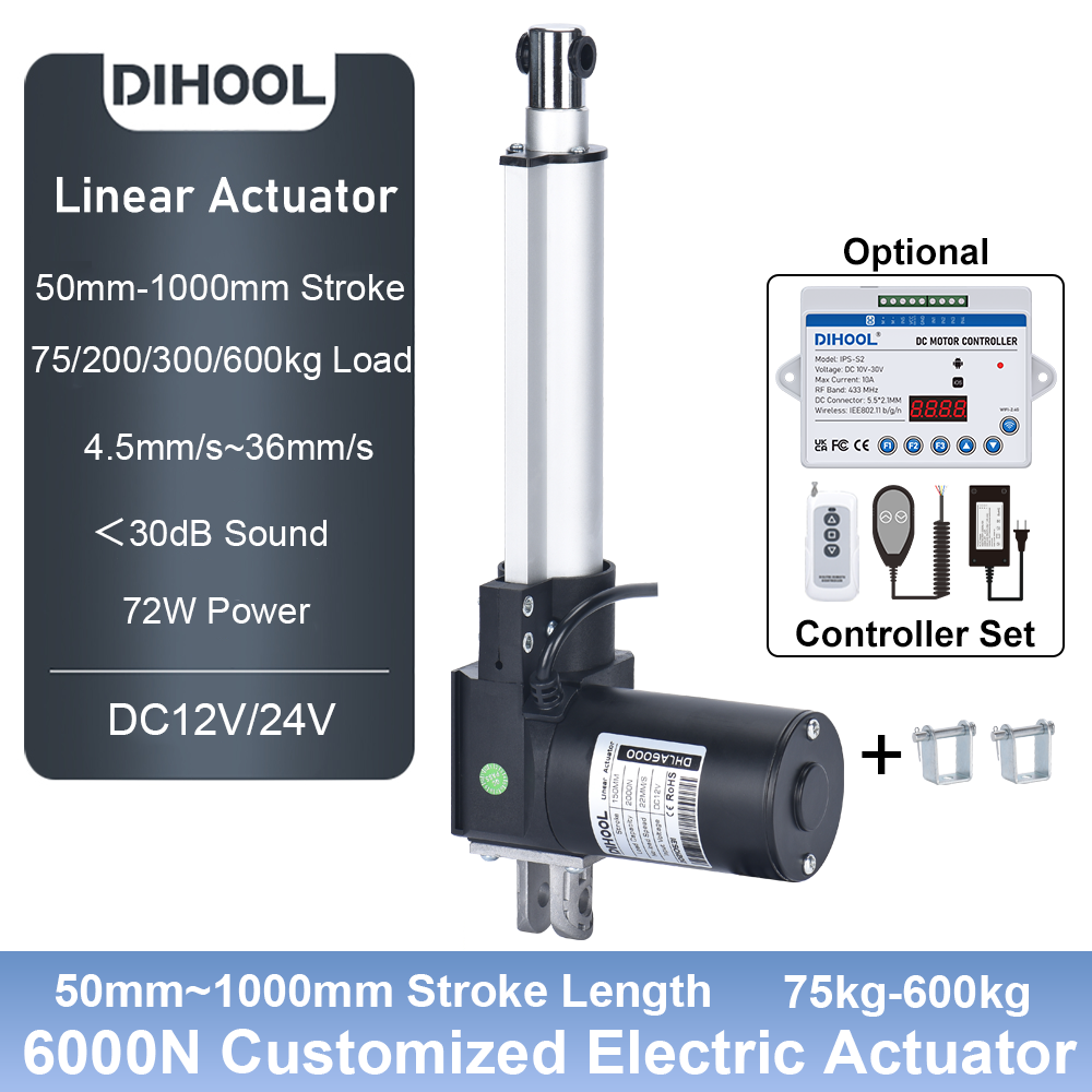 6000N Electric Linear Actuator - Linear Actuator Electric 1000Mm review and price