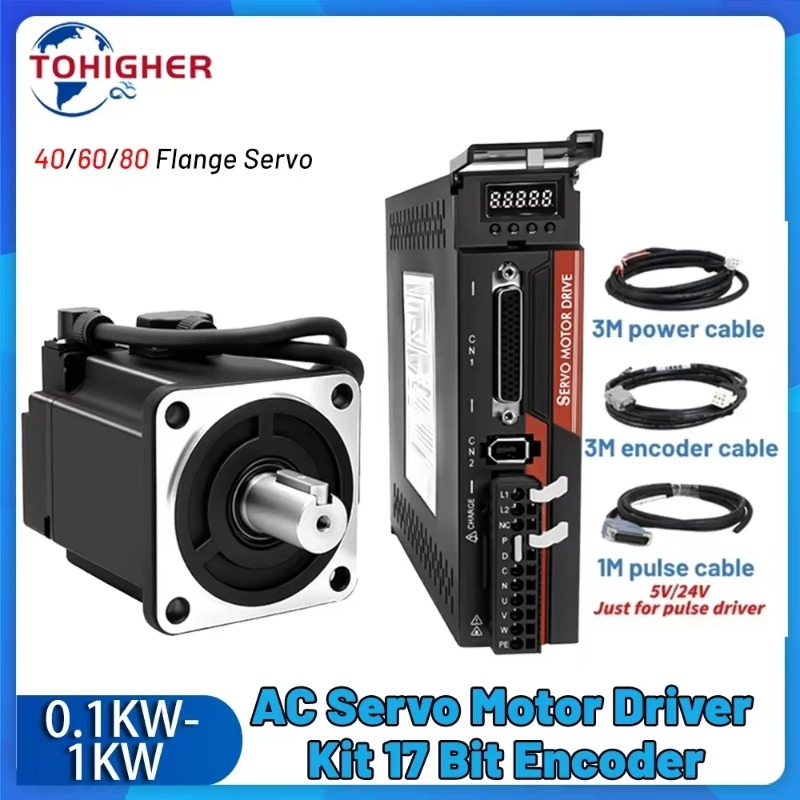 【Smart】AC Servo Motor Kit 100W - Servo Motor 750W Ac Driver review and price