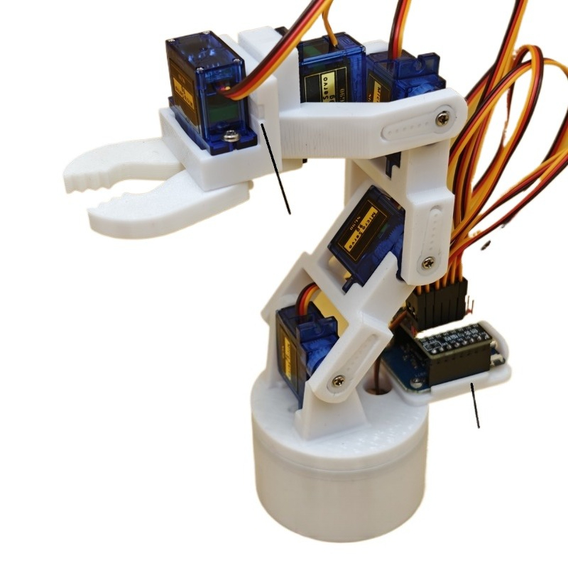 5 DOF Robotic Arm with 6 SG90  - Robot Arm 5 Dof Servo review and price