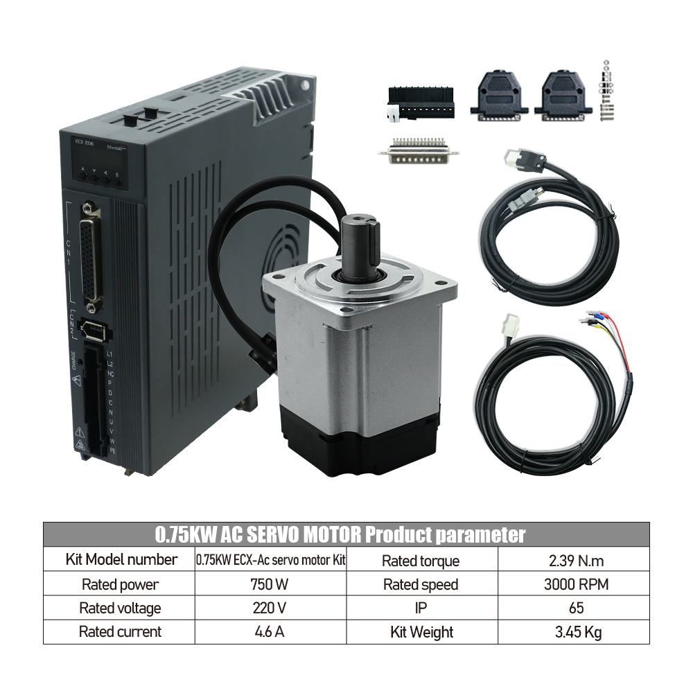 750W AC Servo Motor & ECX Ethe - Servo Motor 750W Ac Driver review and price
