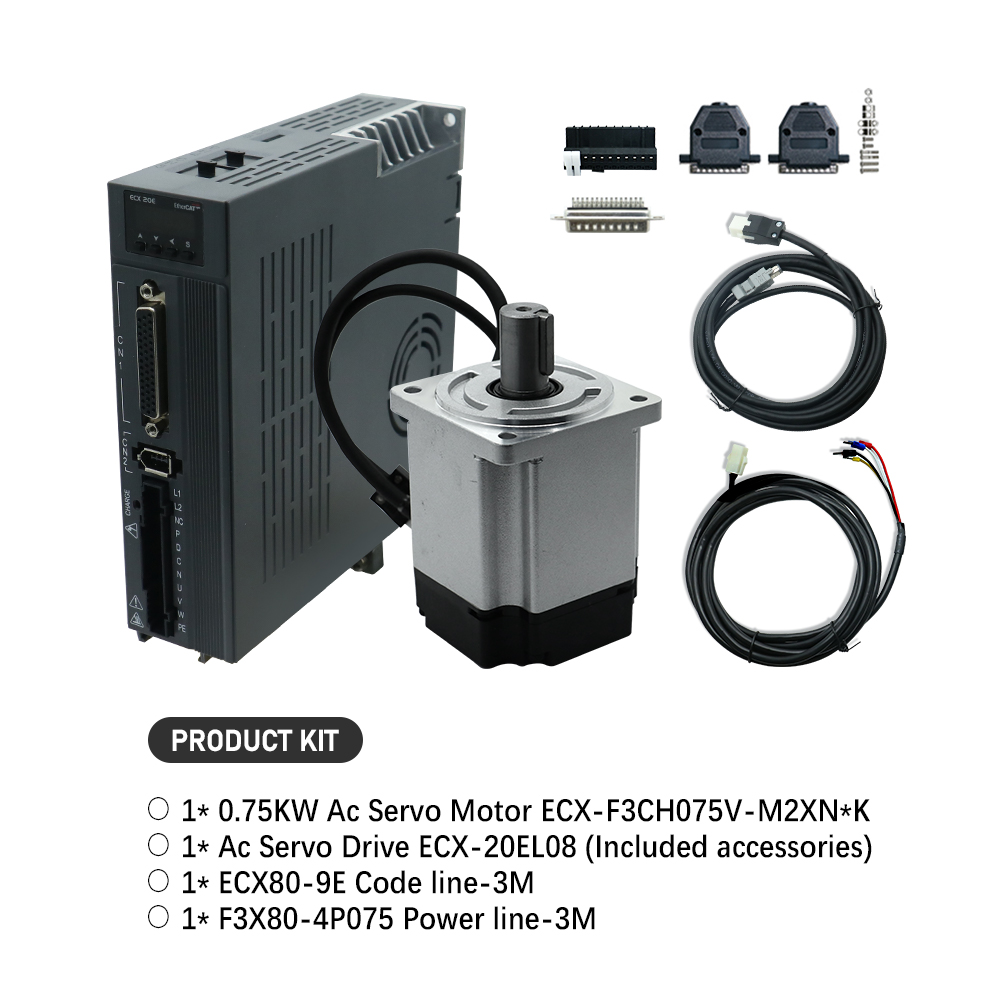 750W AC Servo Motor & ECX Ethe - Servo Motor 750W Ac Driver review and price