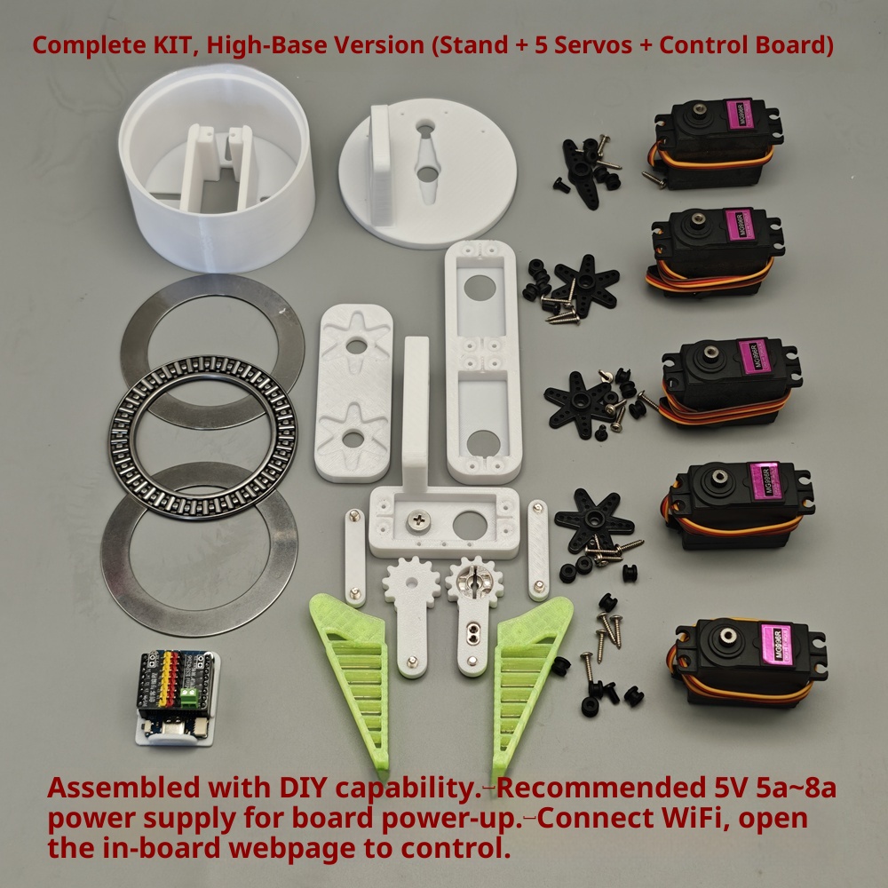 MG996R 5-axis 5-servo 4-DOF Ro - Robot Arm 5 Dof Servo review and price