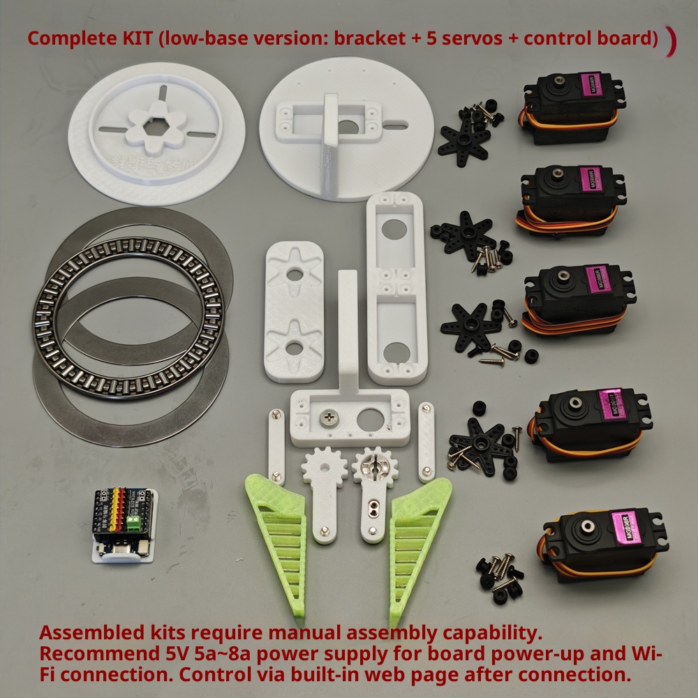 MG996R 5-axis 5-servo 4-DOF Ro - Robot Arm 5 Dof Servo review and price