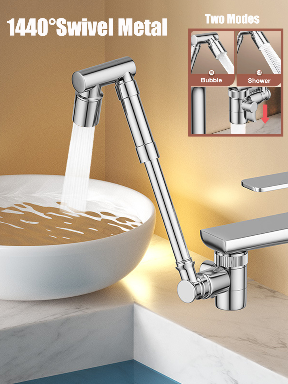 2026 New Metal Kitchen Faucet  - Robot Arm Teach Pendant review and price