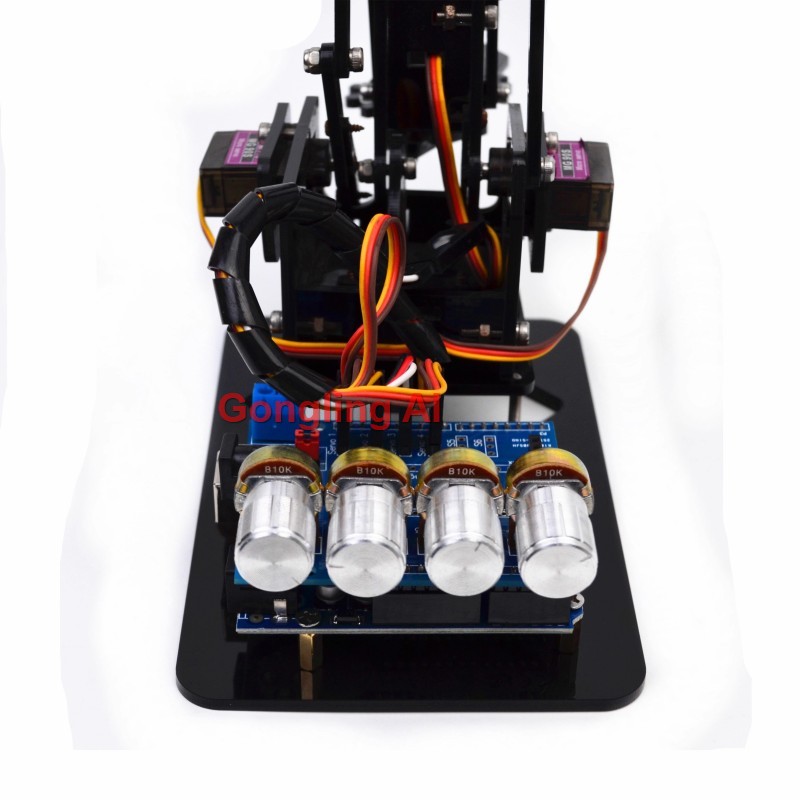 STEM 4 DOF Robot Arm Servo SG9 - Robotic Arm Kit Arduino review and price