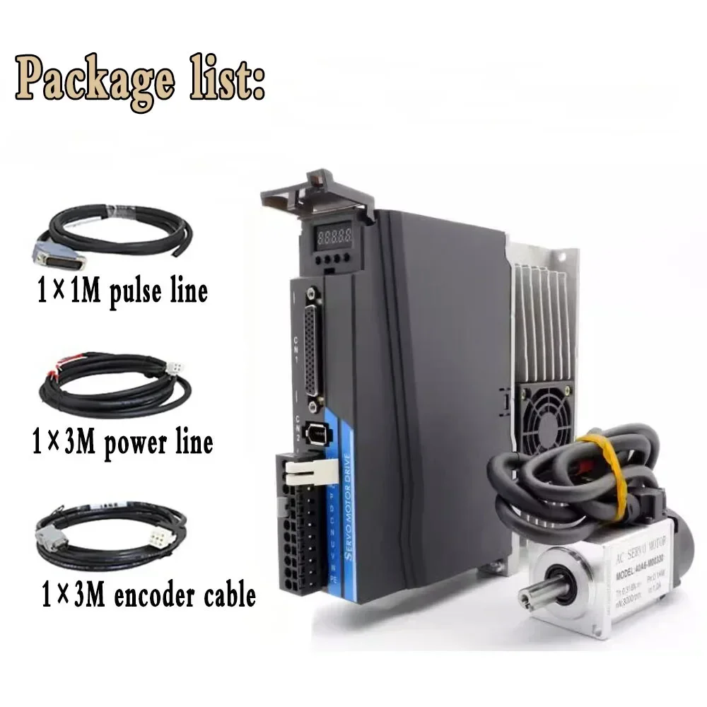AC Servo Motor Driver Kit 400W - Servo Motor 750W Ac Driver review and price