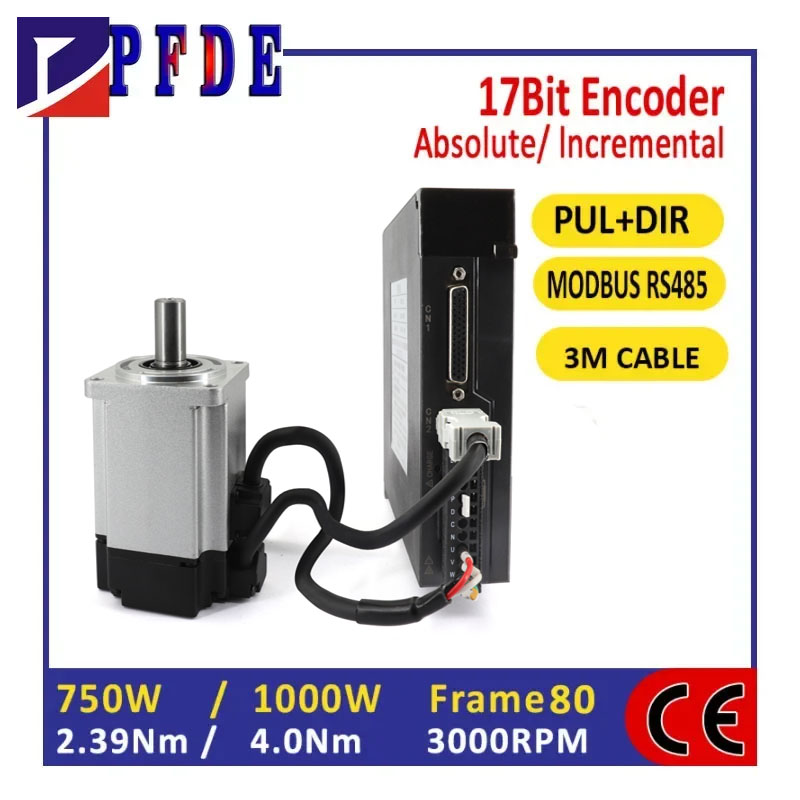 17bit Incremental Encoder AC22 - Servo Motor 750W Ac Driver review and price