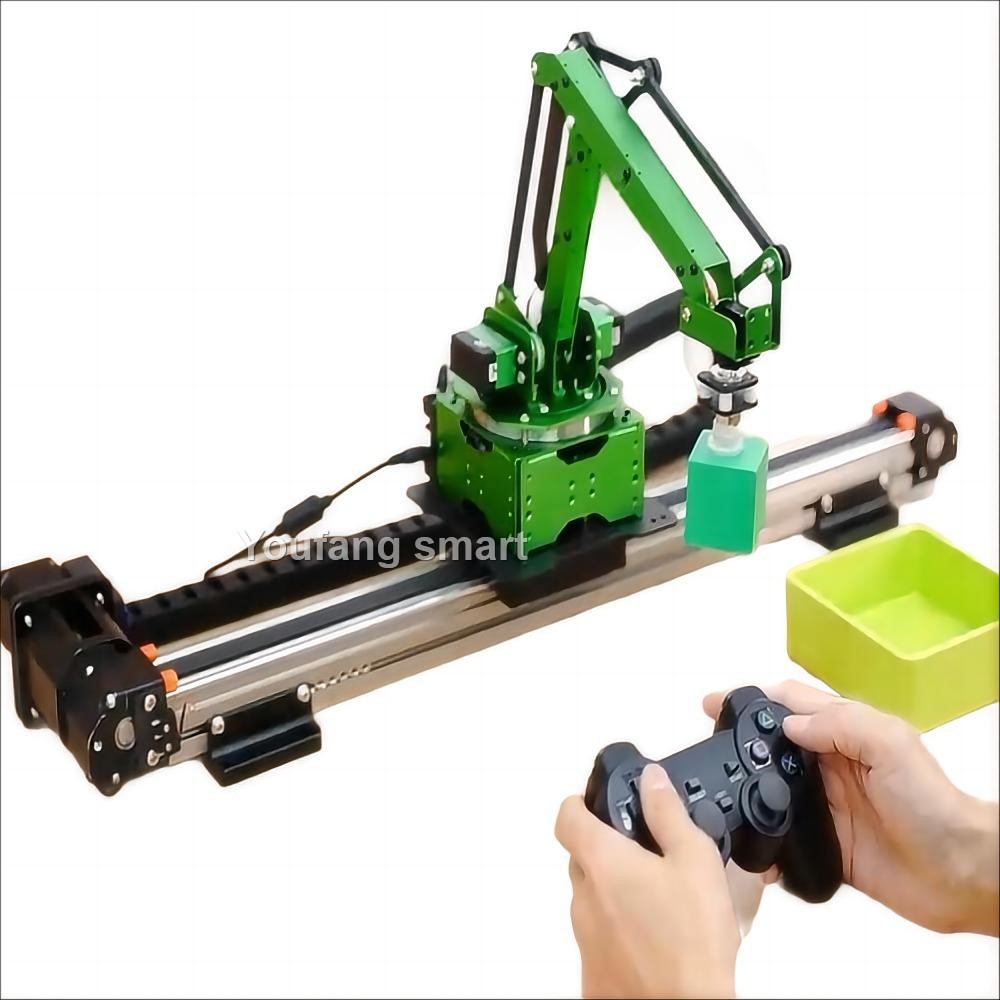 5 Axis Robot Arm with Guide Ra - Robotic Arm Kit Arduino review and price